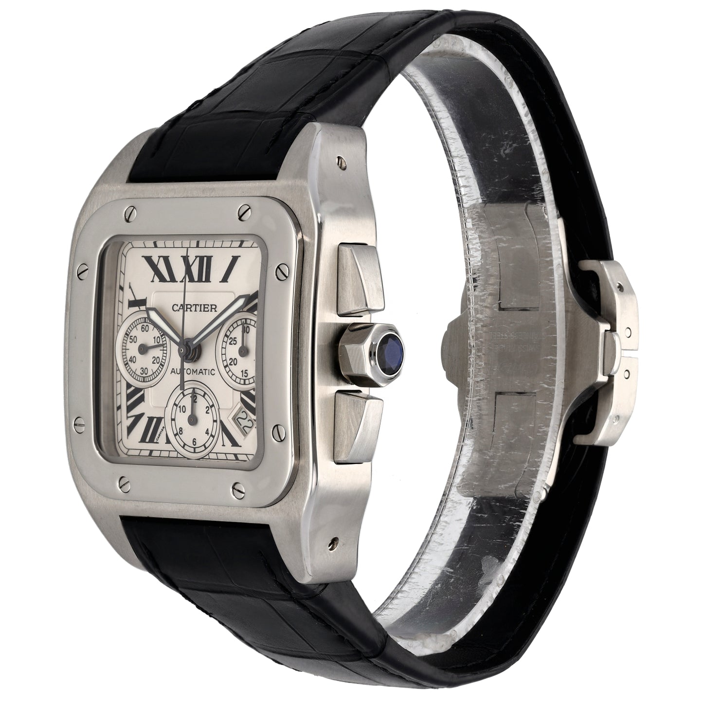 Cartier Santos 100 2740 41mm Stainless Steel Watch