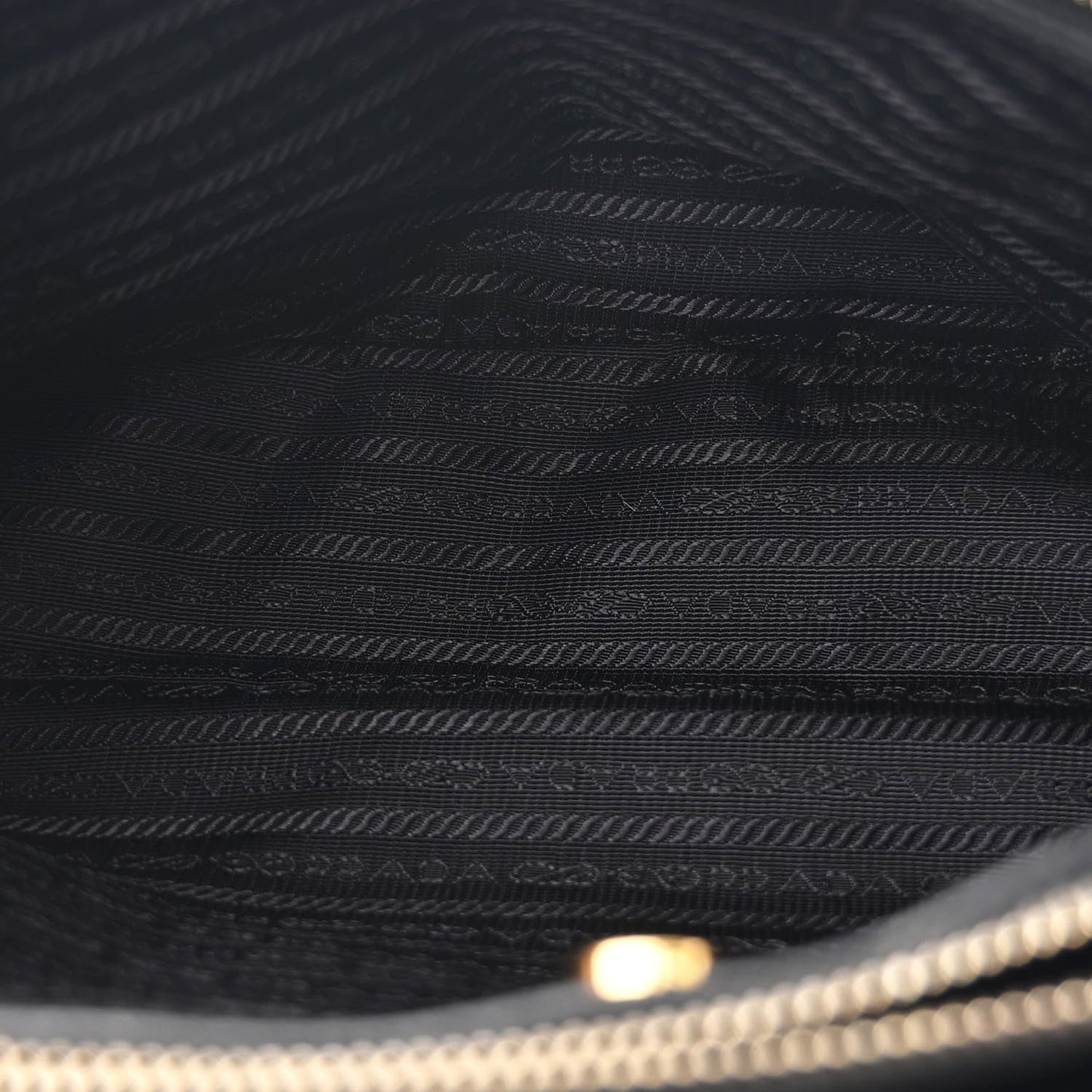 Prada Galleria Medium Tote Saffiano Leather Bag - Black