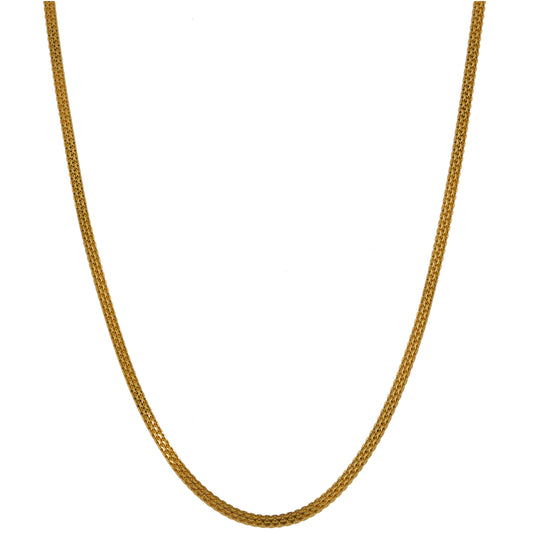 22ct Gold Fancy Necklace 22"