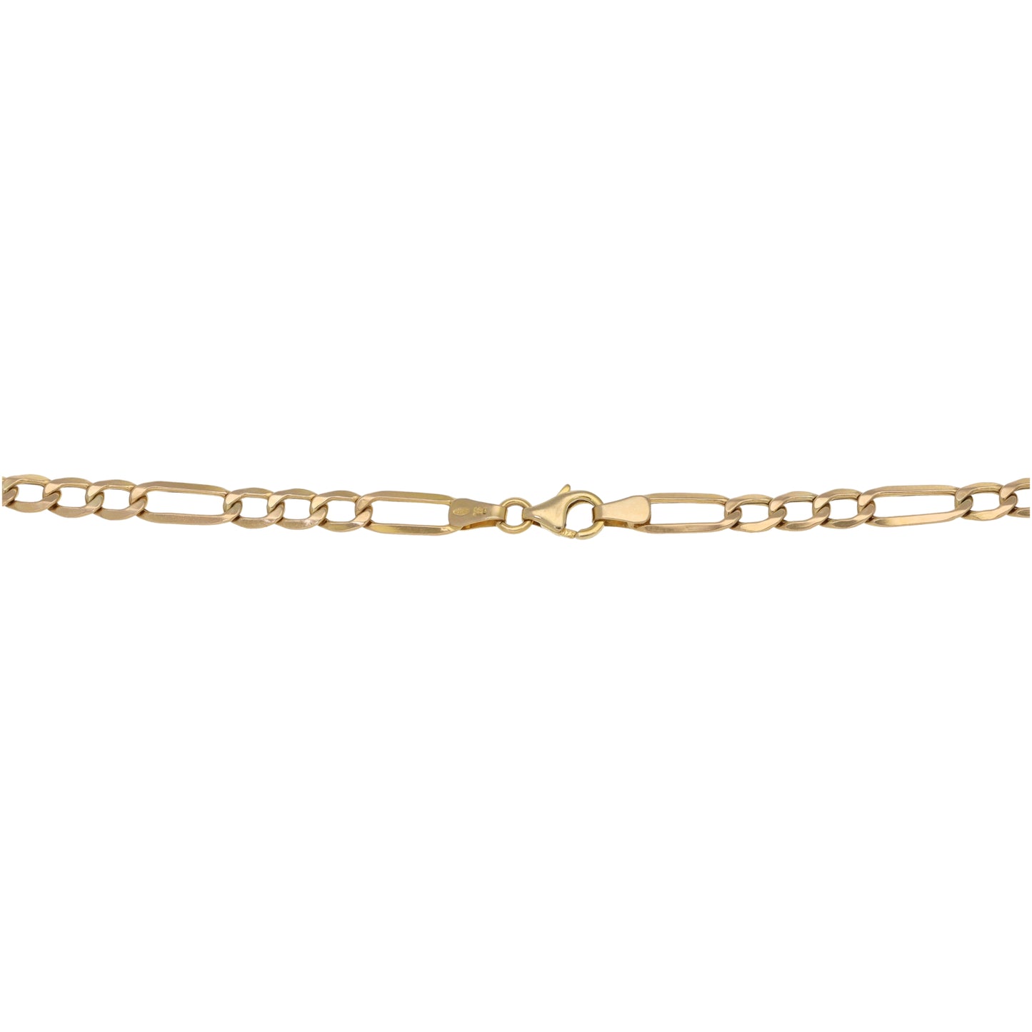 9ct Gold Figaro Chain 18"