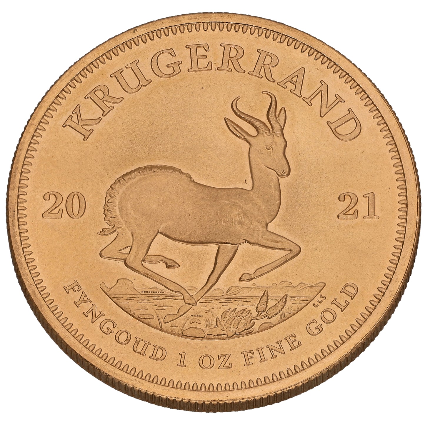 22ct Gold 1 OZ Krugerrand Coin 2021