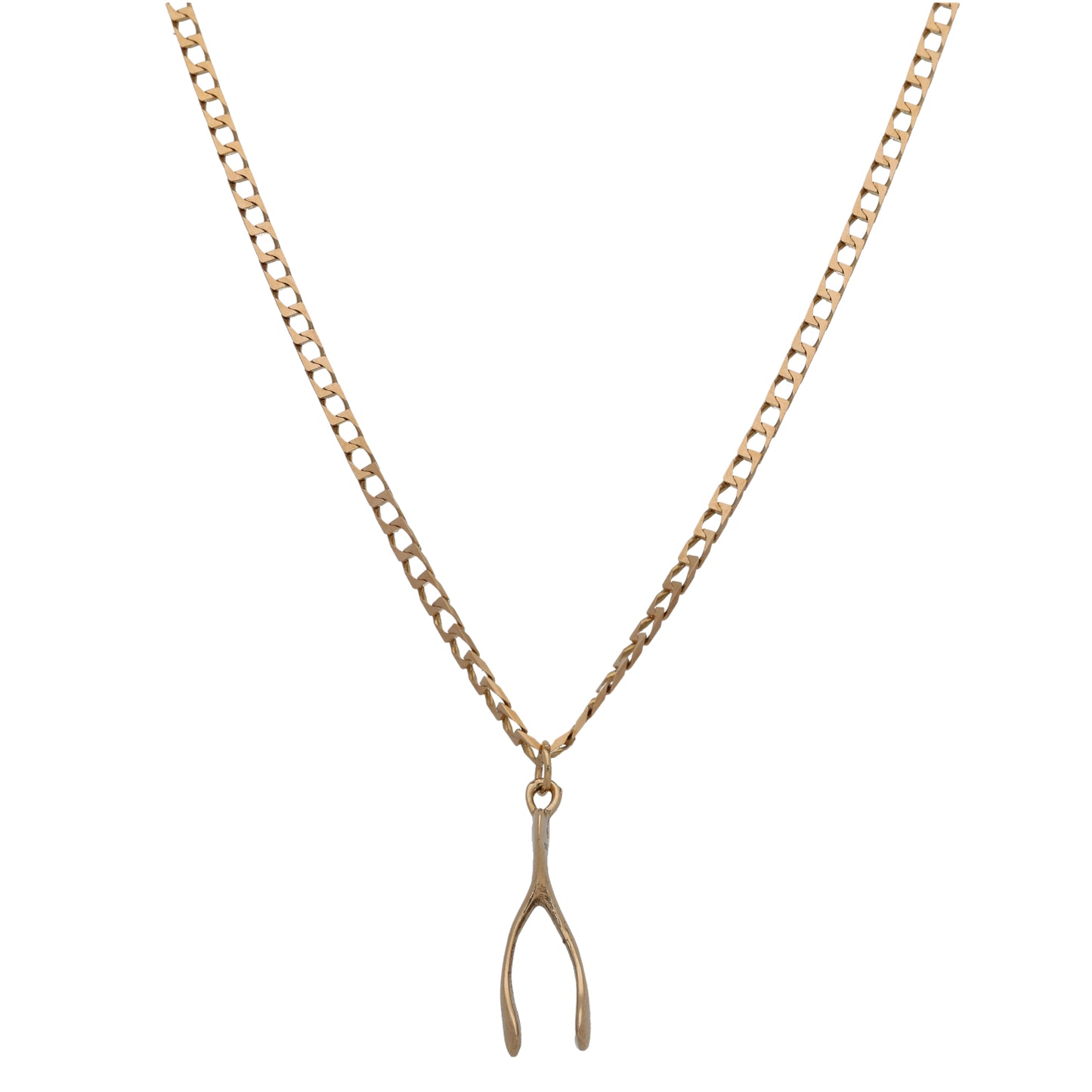 9ct Gold Alternative Pendant With Chain