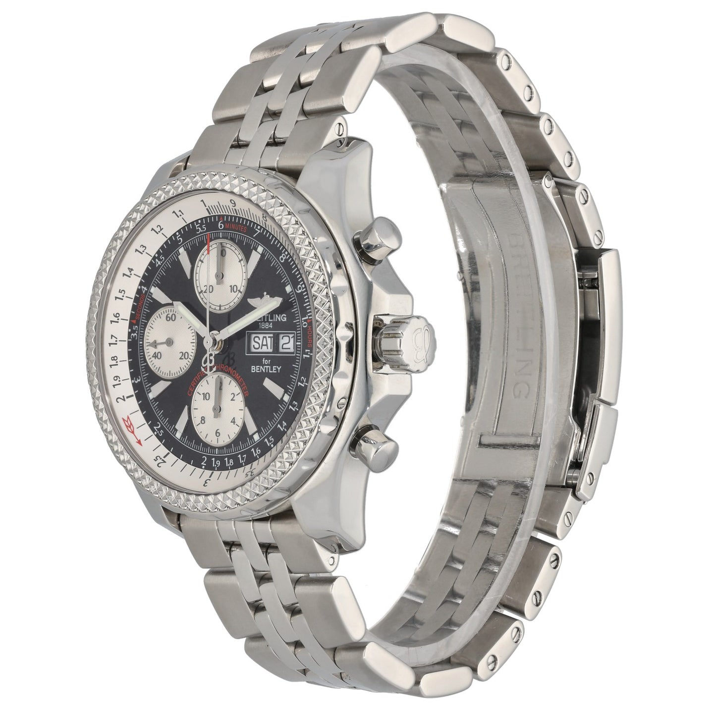 Breitling Bentley GT A13362 43mm Stainless Steel Watch