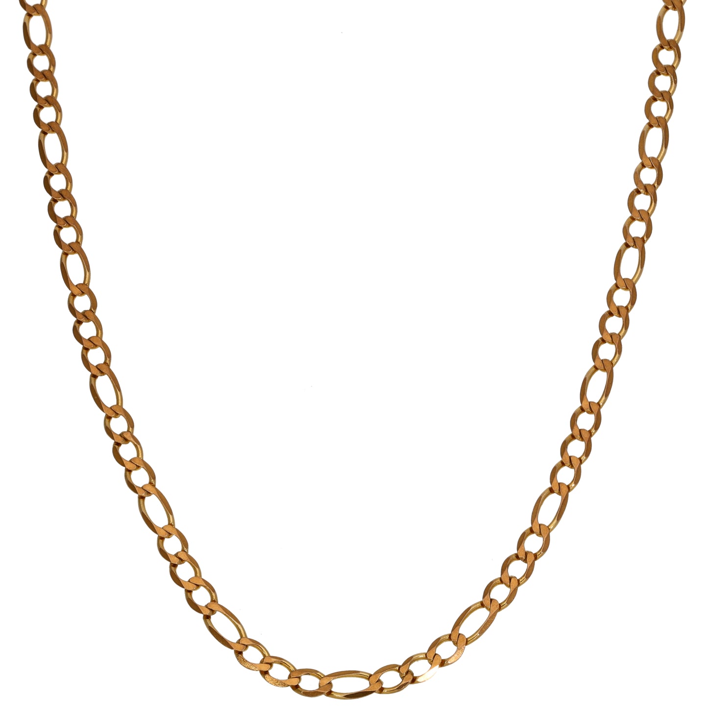 9ct Gold Figaro Chain 20"