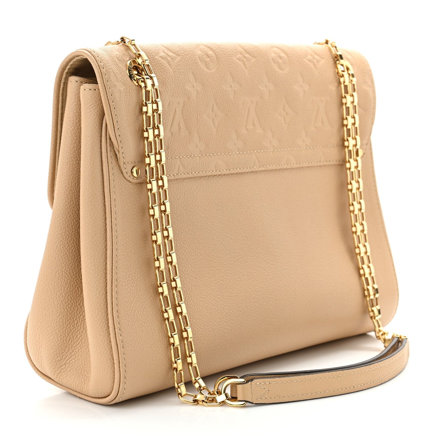 Louis Vuitton Saint Germain Monogram Empreinte Leather Bag - Beige