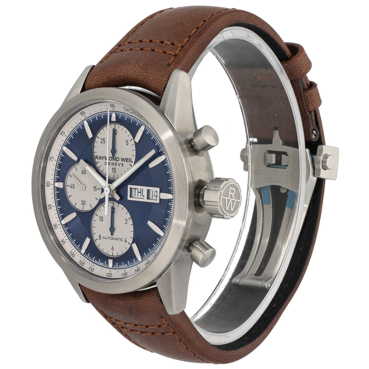 Raymond Weil Freelancer 7732 42mm Stainless Steel Watch