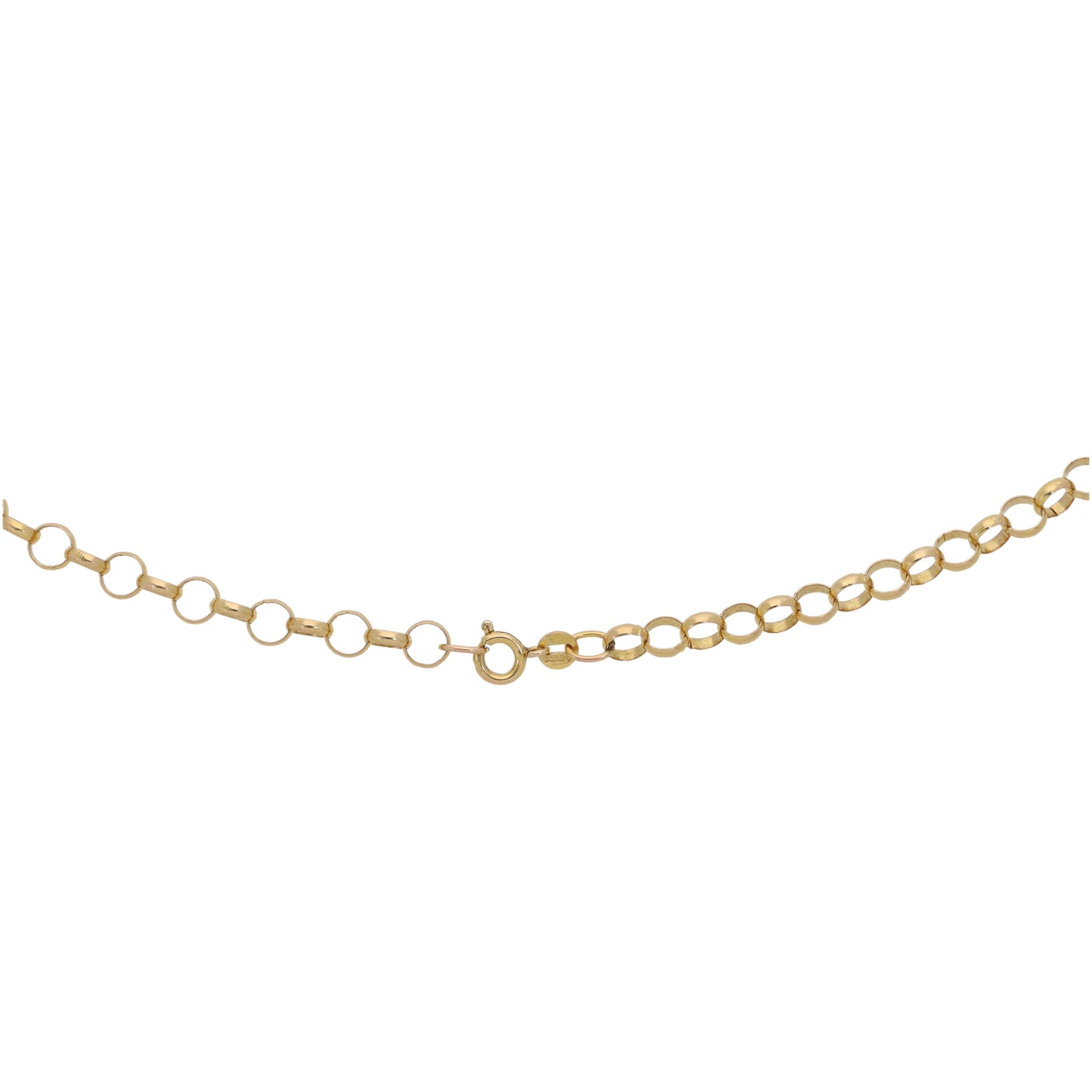 9ct Gold Belcher Chain 20"