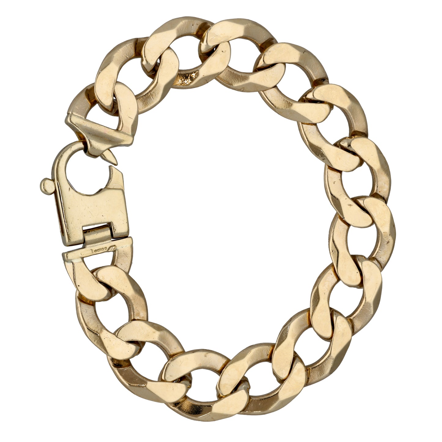 9ct Gold Curb Bracelet