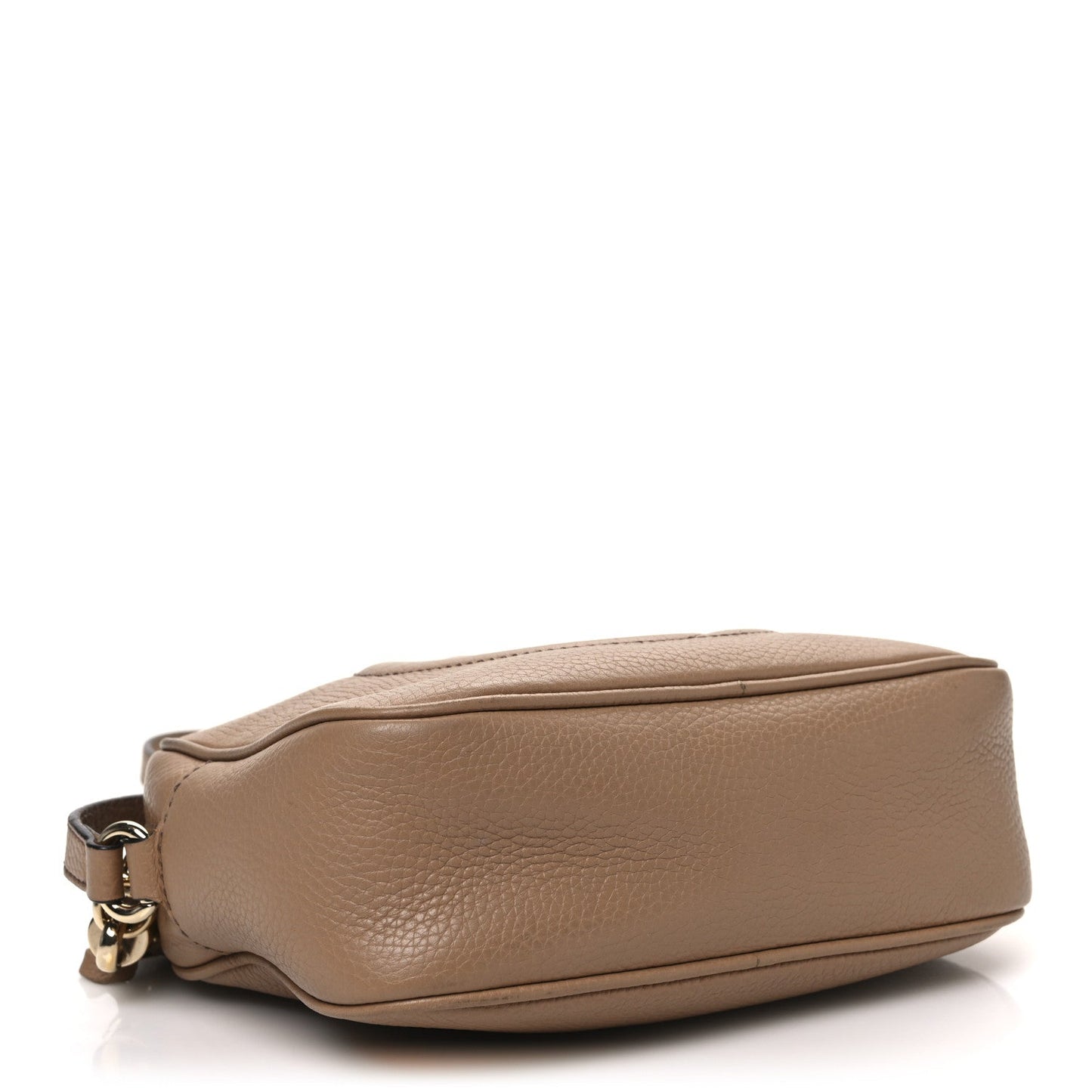 Gucci Soho Disco Pebbled Calfskin Leather Bag - Camelia