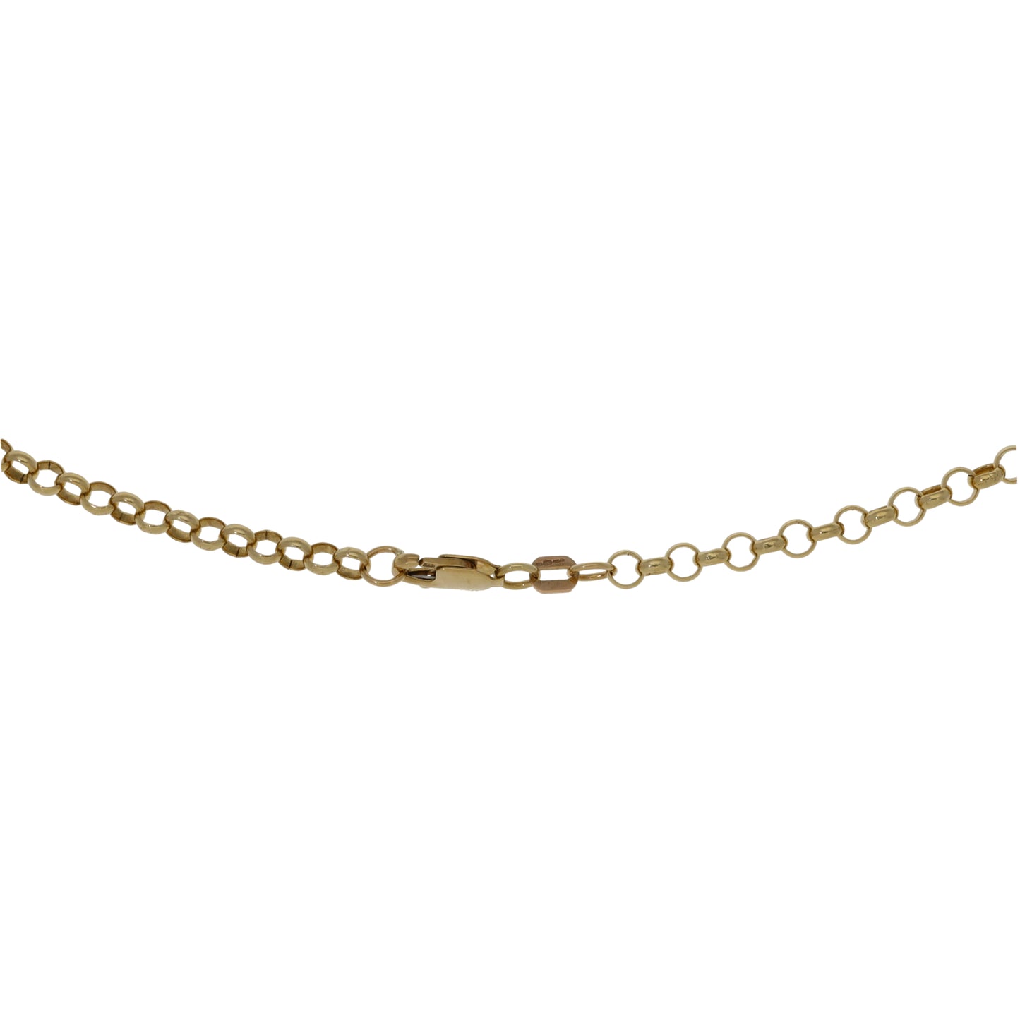 9ct Gold Belcher Chain 20"