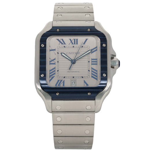 Cartier Santos De Cartier WSSA0047 39.8mm Stainless Steel Watch