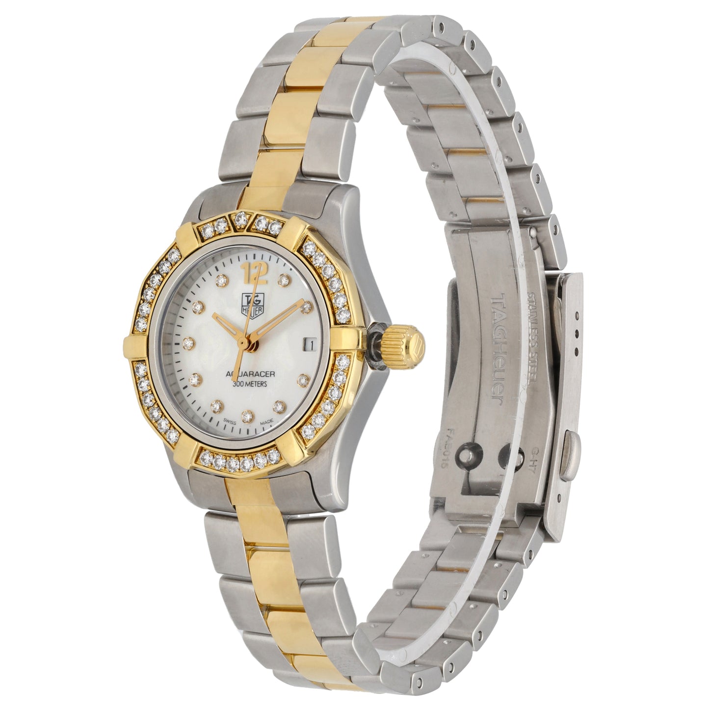 Tag Heuer Aquaracer WAF1450 27.5mm Bi-Colour Watch