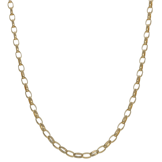9ct Gold Belcher Chain 16"