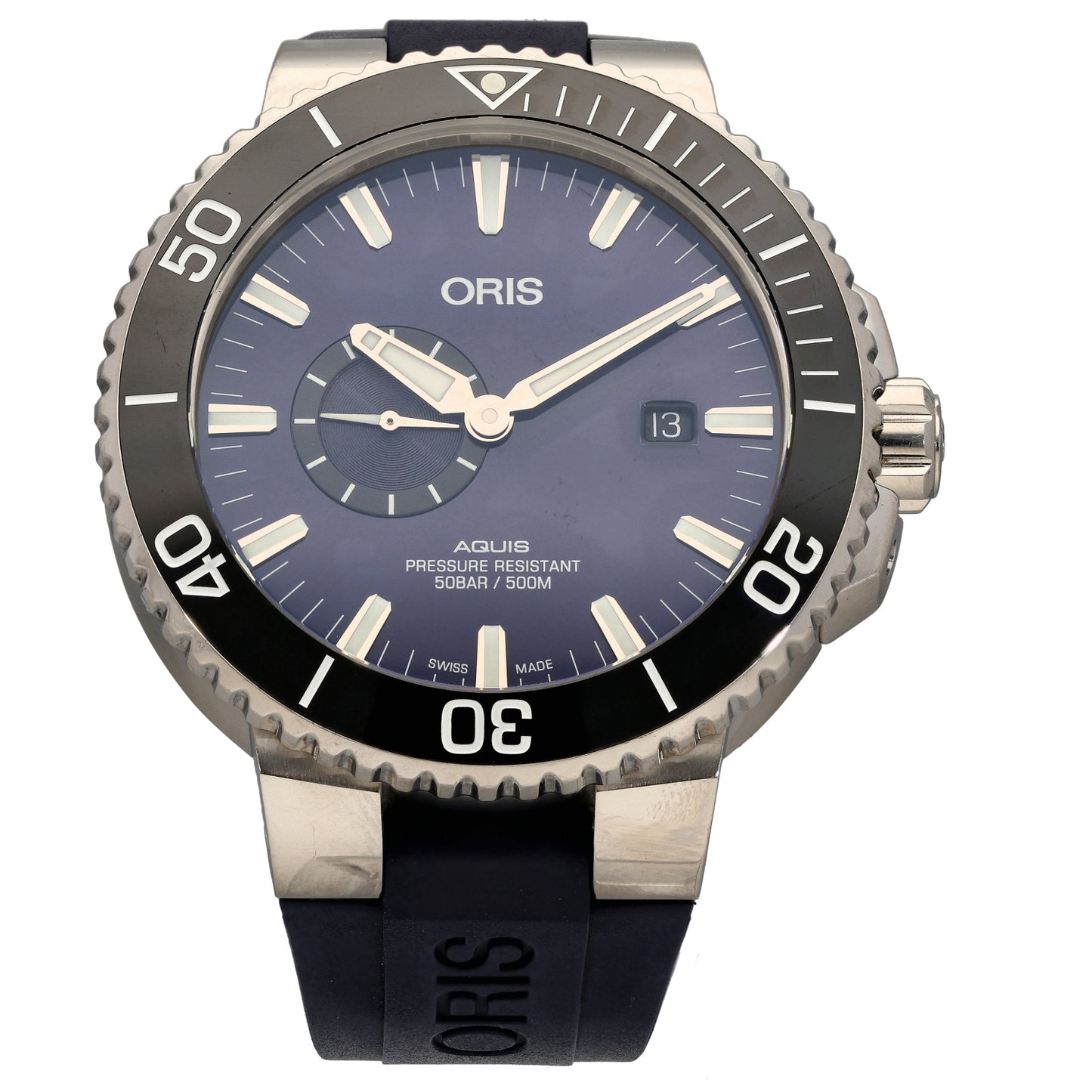 Oris Aquis 7733 45.5mm Stainless Steel Watch