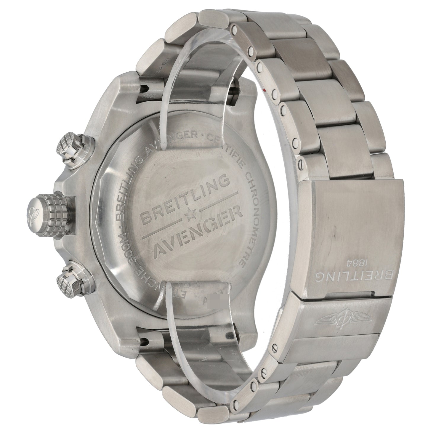Breitling Super Avenger A13375 48mm Stainless Steel Watch