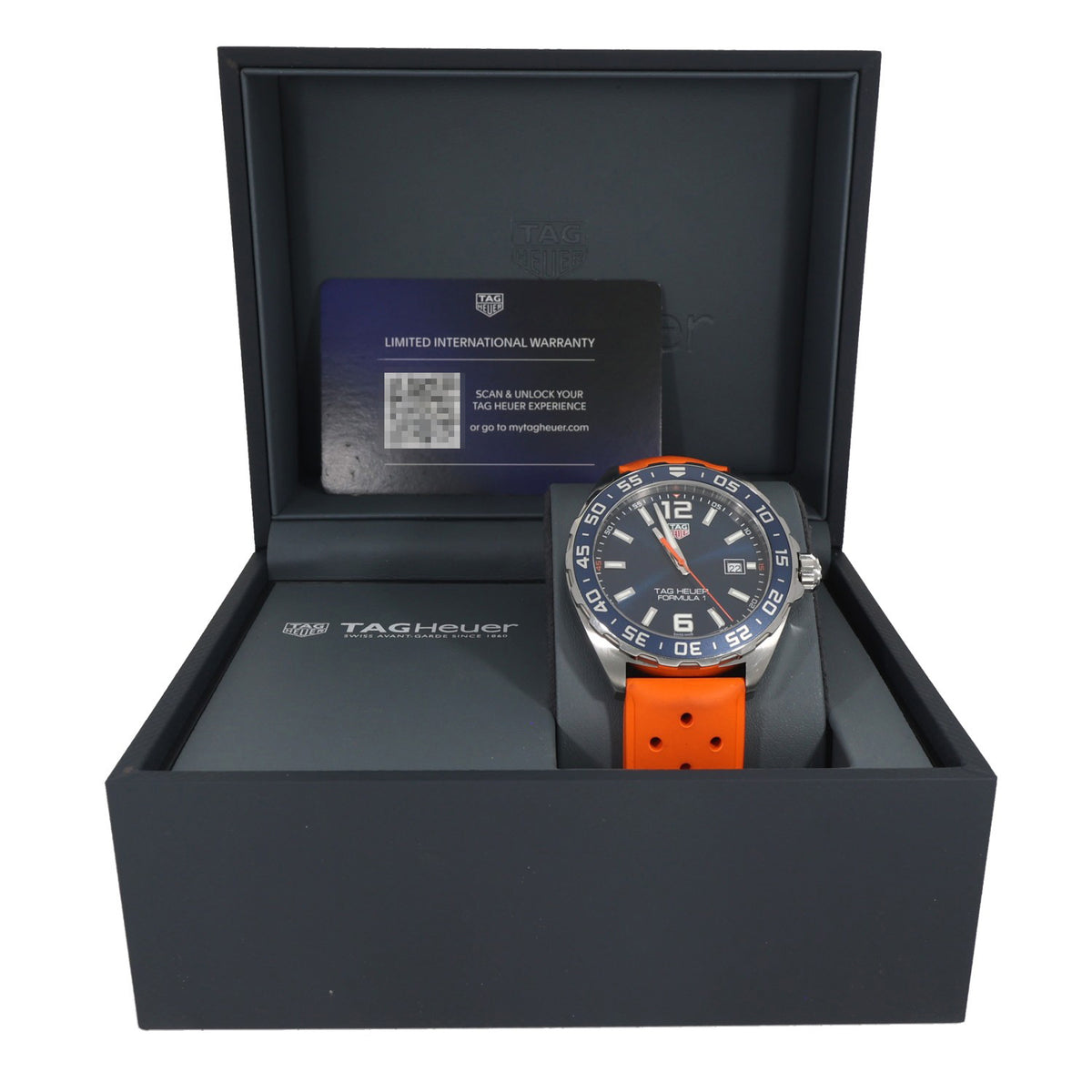 Tag Heuer Formula 1 WAZ1010 43mm Stainless Steel Watch