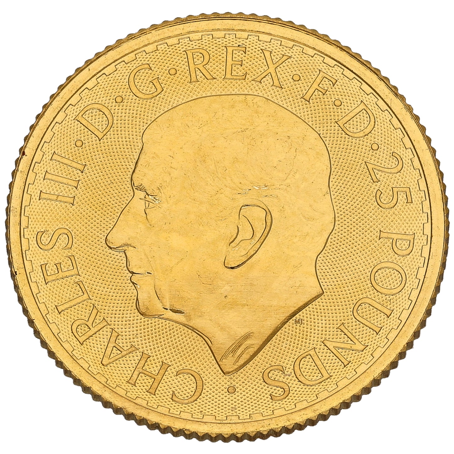 24ct Gold King Charles III 1/4 OZ Britannia Coin 2025