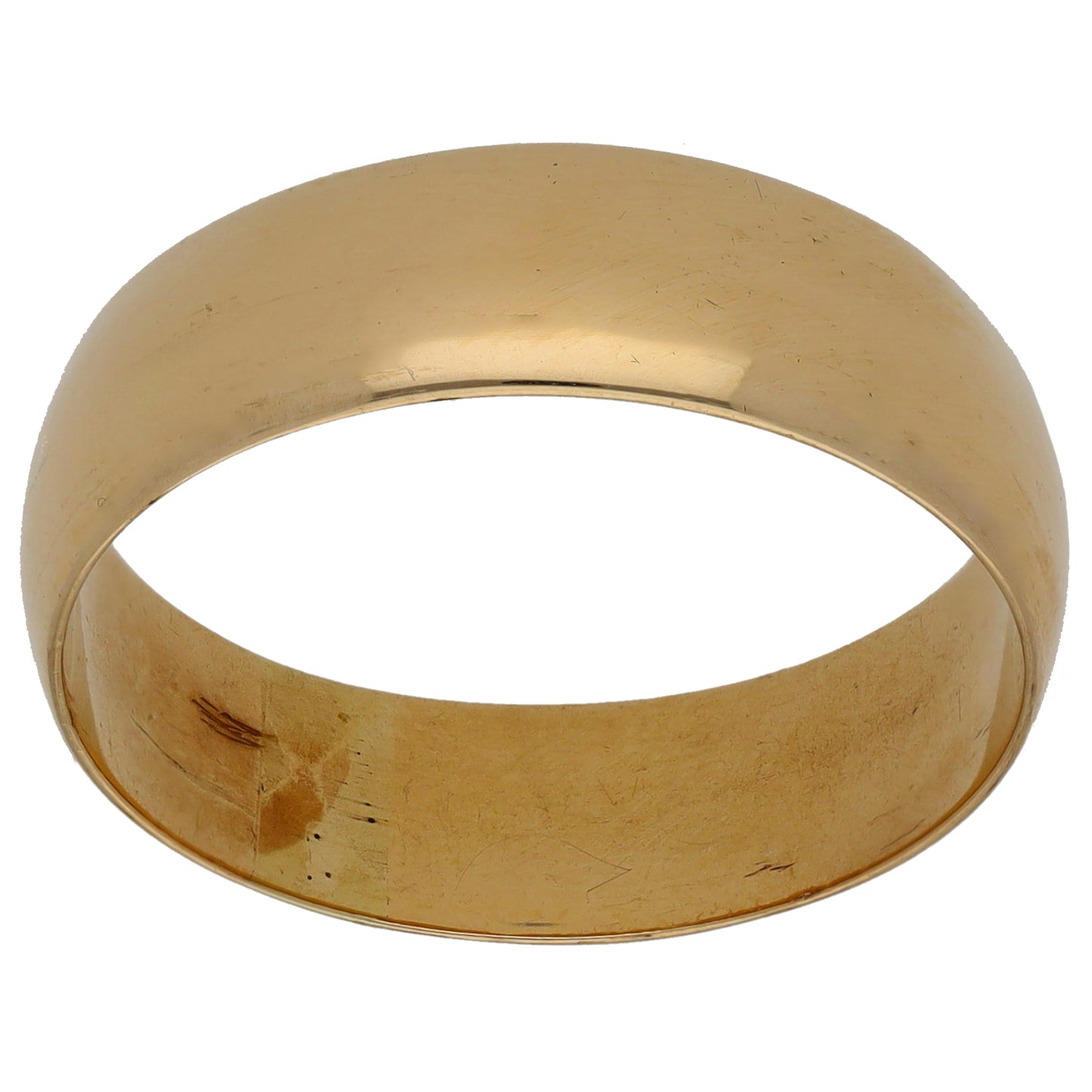 9ct Gold Plain Wedding Ring Size V