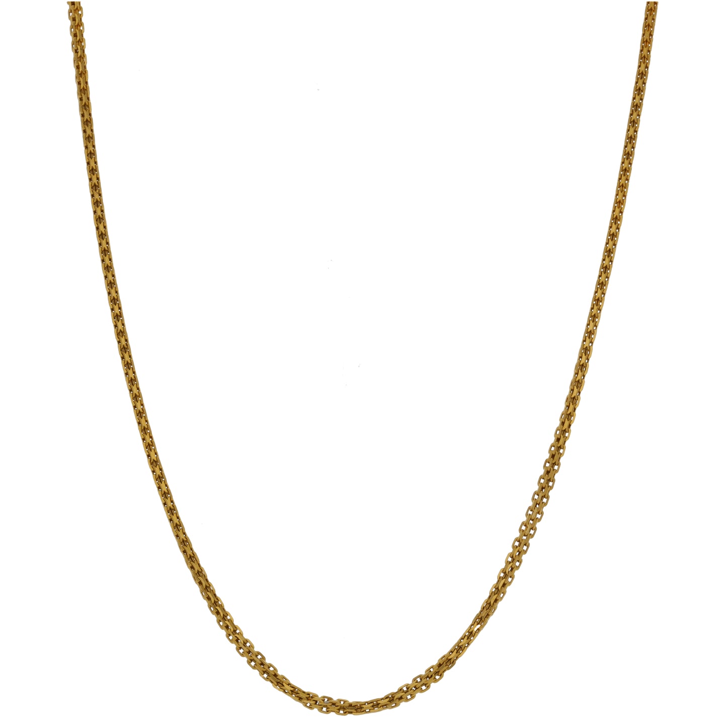 22ct Gold Snake Chain 22"