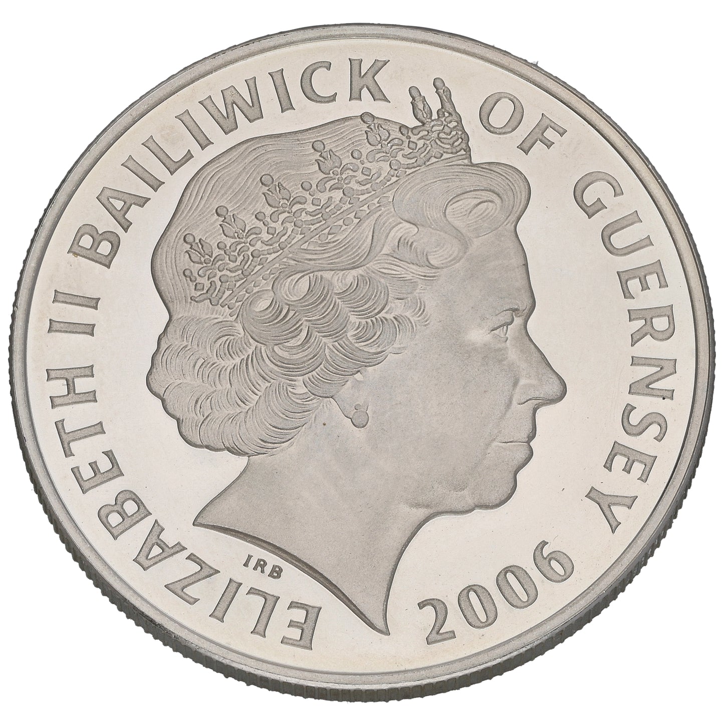 Sterling Silver Victor Buller Turner Western Desert Five Pounds Coin 2006