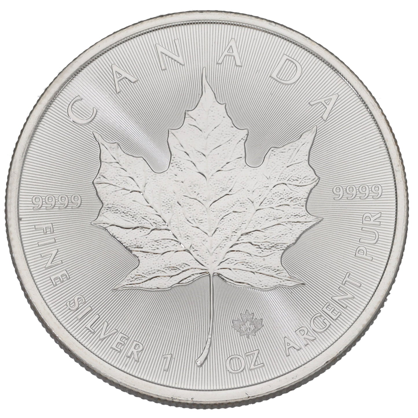Fine Silver Canada Maple 1 OZ Coin 2021