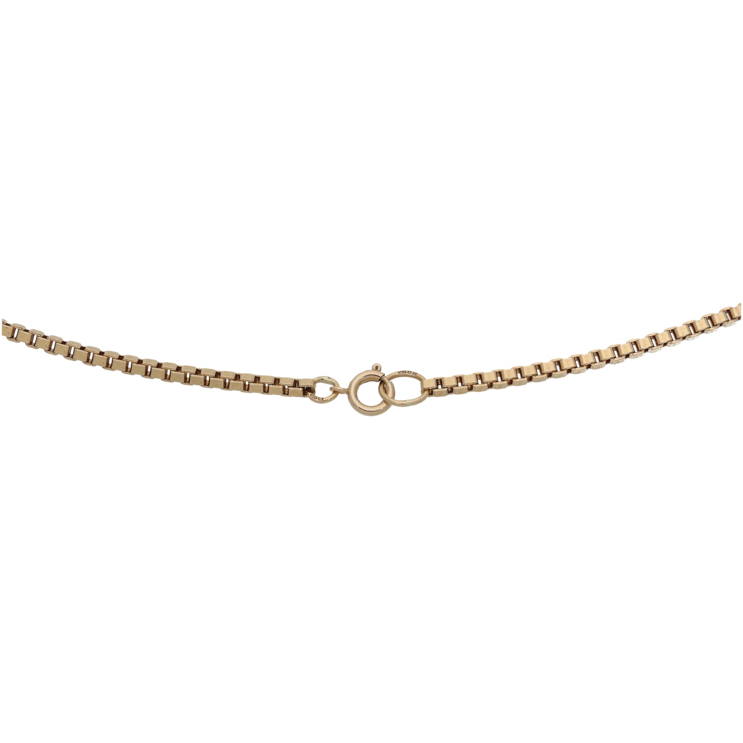 9ct Gold Box Chain 22"