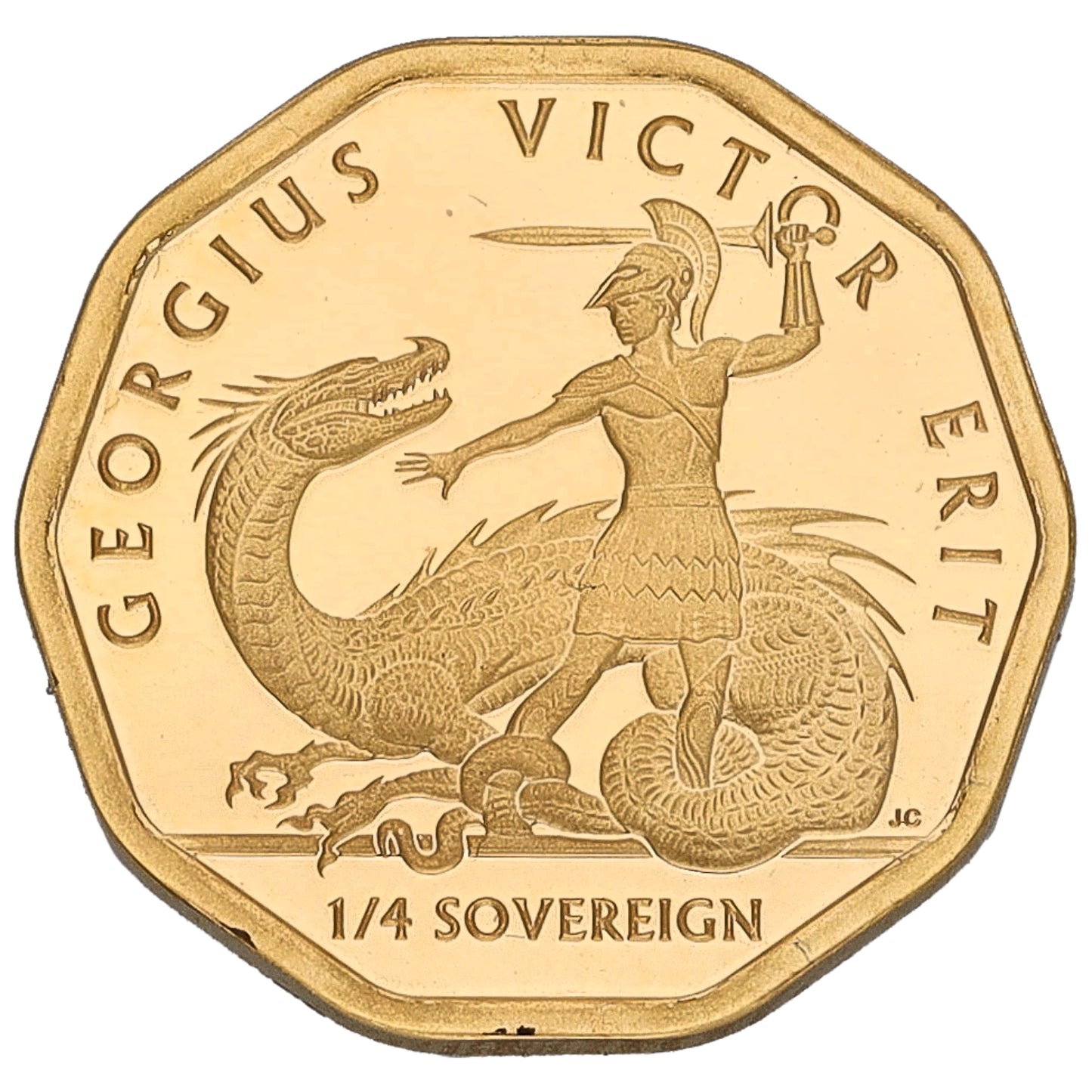 22ct Gold Prince George’s 10th Birthday Quarter Sovereign Coin 2023