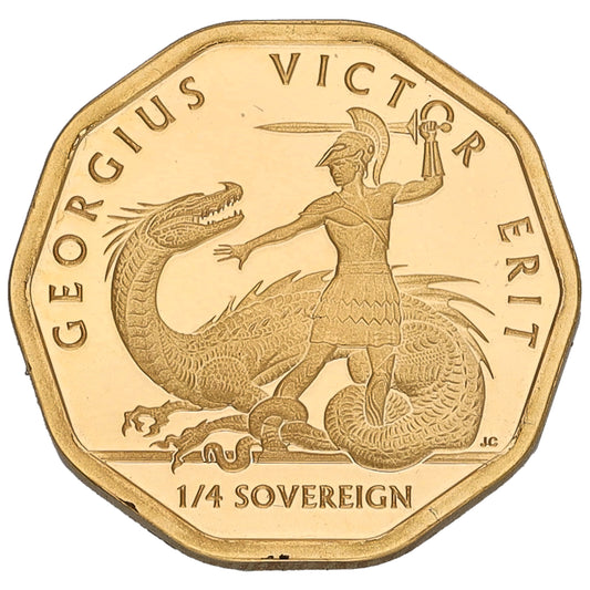 22ct Gold Prince George’s 10th Birthday Quarter Sovereign Coin 2023