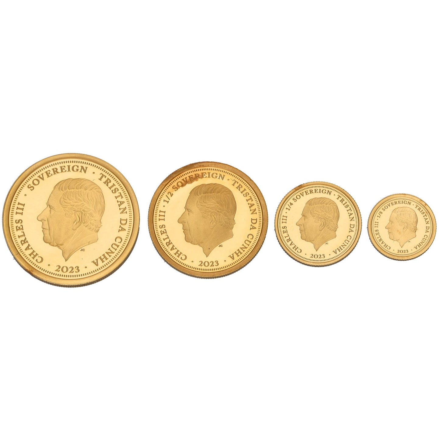 22ct Gold King Charles III Greatest Monarch Sovereign Coin Set 2023