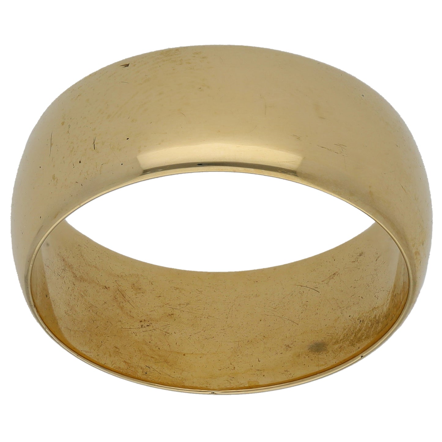 9ct Gold Plain Wedding Ring Size W