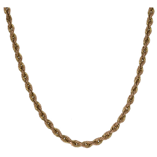 9ct Gold Rope Chain 26"