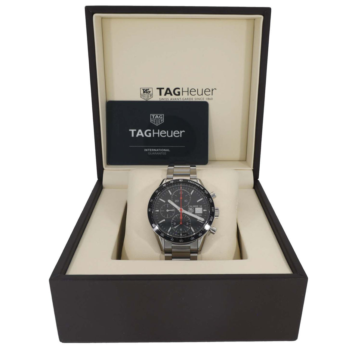 Tag Heuer Carrera CV201AK-0 41mm Stainless Steel Watch