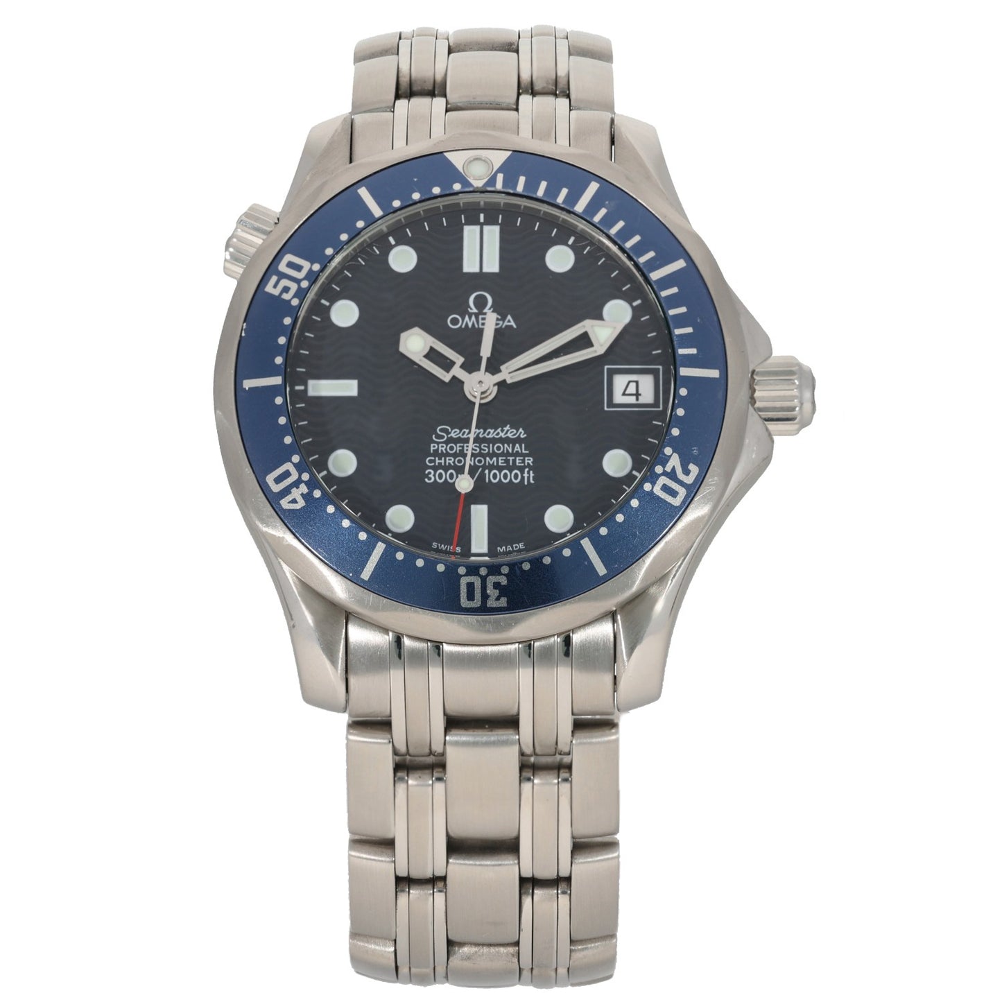Omega Seamaster 2551.80.00 36.25mm Stainless Steel Watch