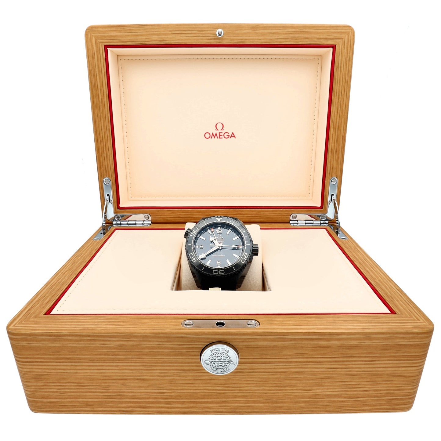 Omega Planet Ocean Deep Black 215.92.46.22.01.001 45.5mm Ceramic Watch