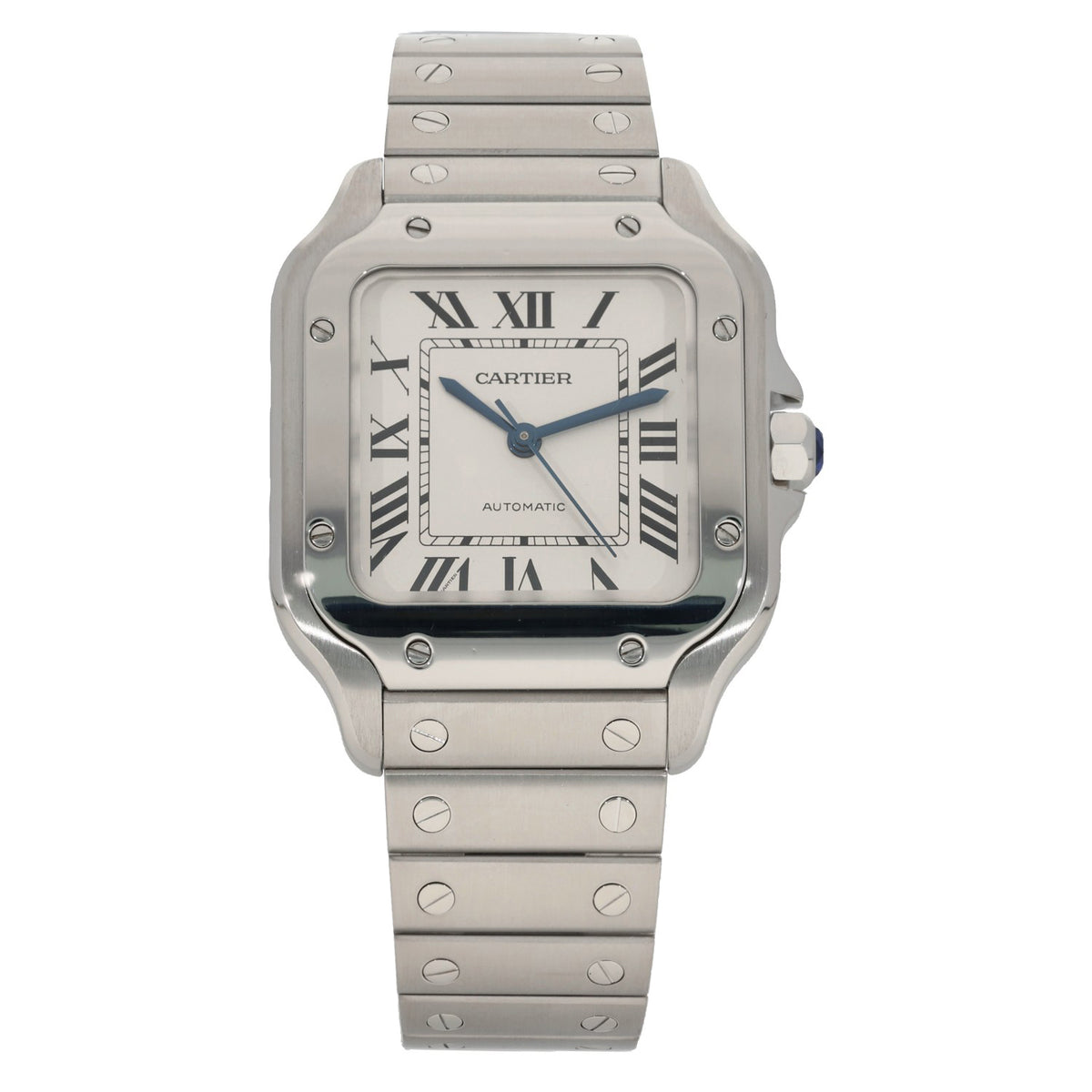 Cartier Santos De Cartier WSSA0010 35mm Stainless Steel Watch
