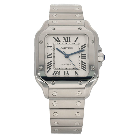 Cartier Santos De Cartier WSSA0010 35mm Stainless Steel Watch