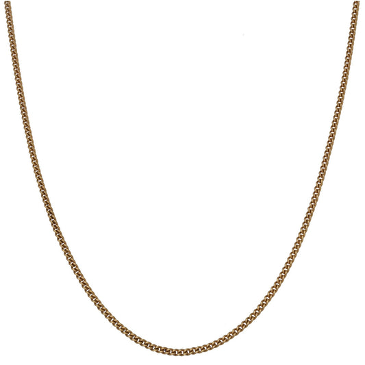9ct Gold Curb Chain 24"
