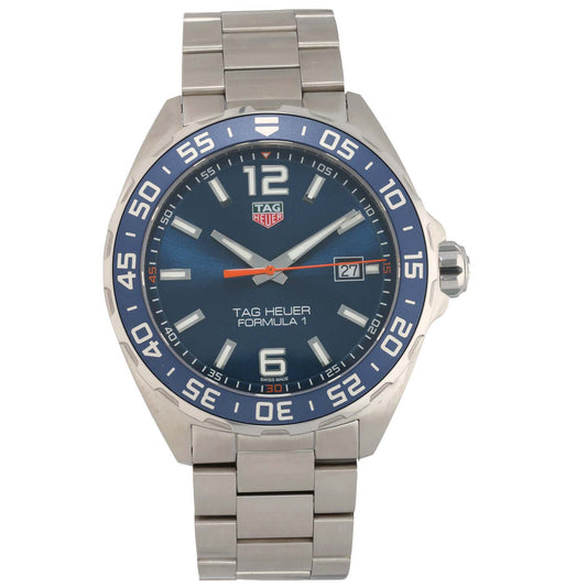 Tag Heuer Formula 1 WAZ1010 43mm Stainless Steel Watch