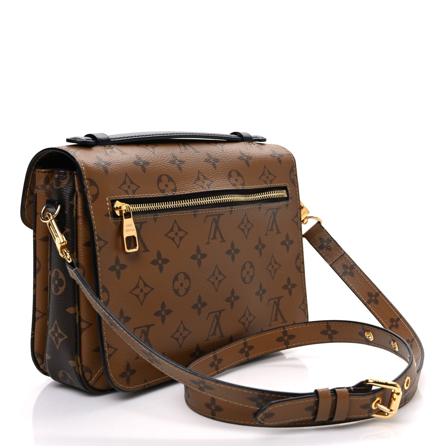 Louis Vuitton Pochette Métis Monogram Reverse Coated Canvas Bag - Brown