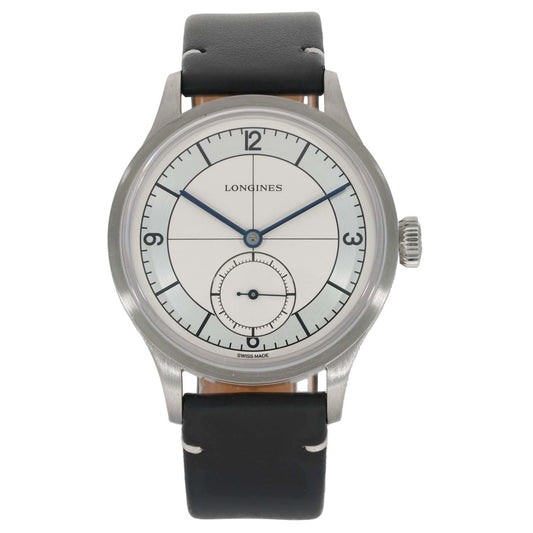 Longines Heritage L2.828.4 38.5mm Stainless Steel Watch