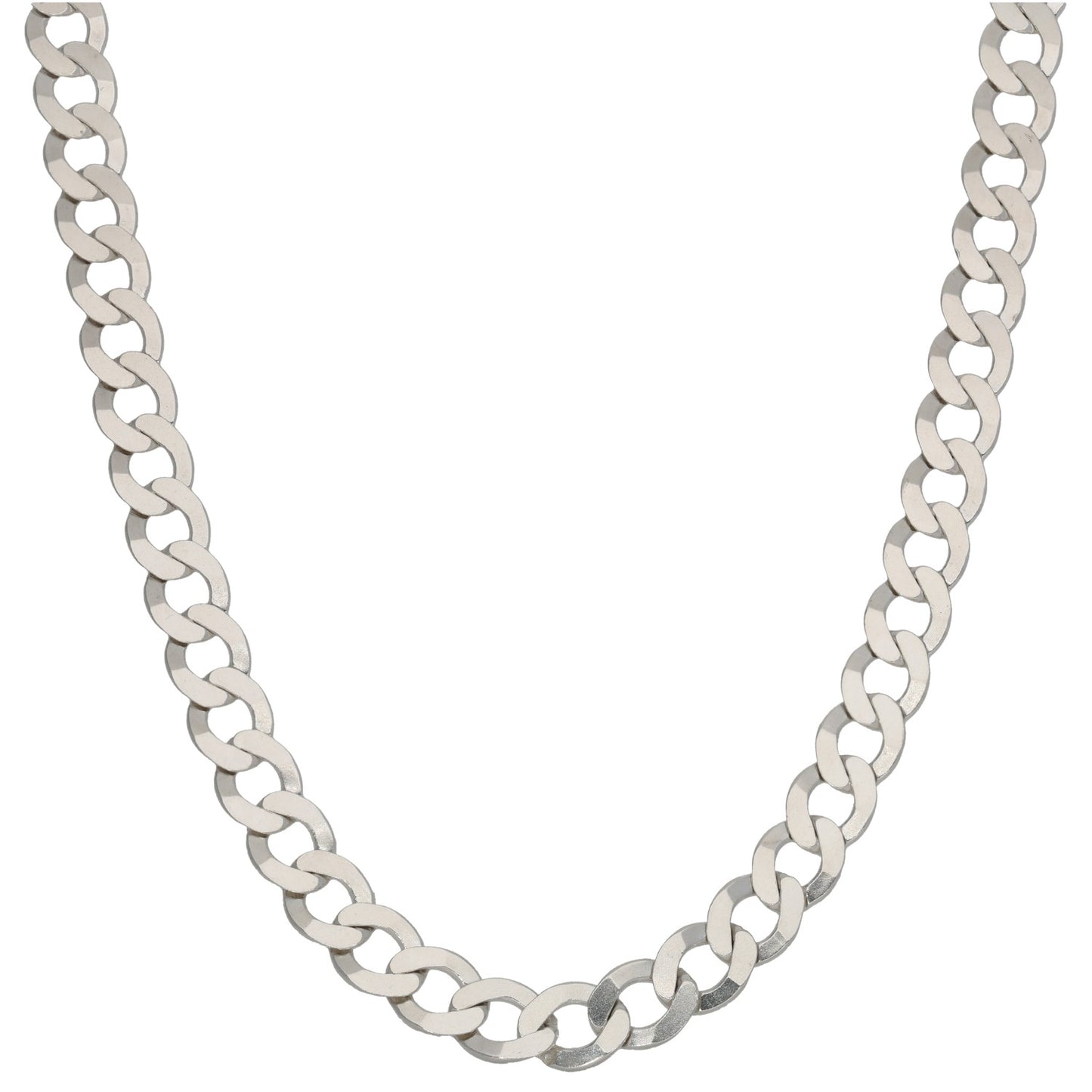 Sterling Silver Curb Chain 24"