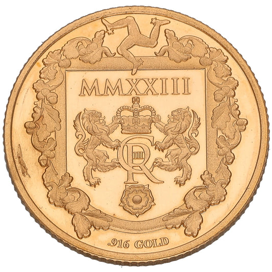 22ct Gold King Charles III Full Sovereign Coin 2023