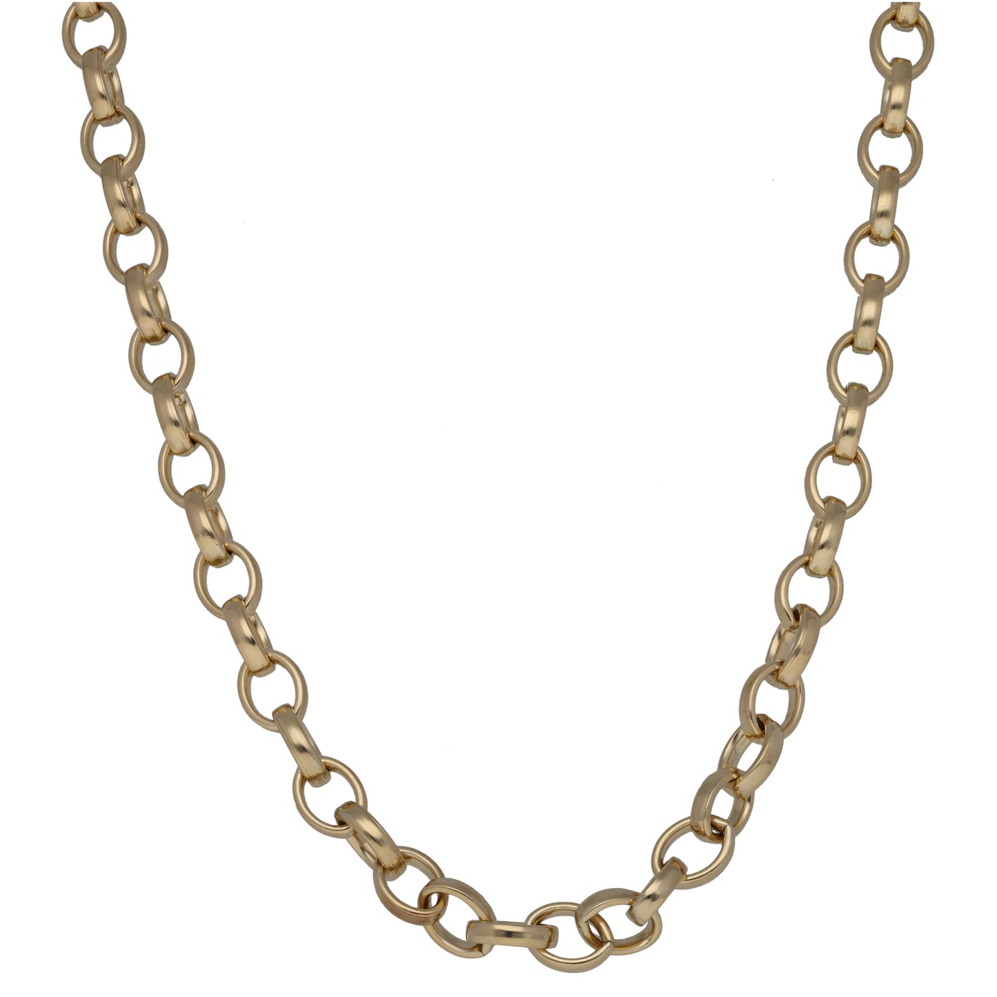9ct Gold Belcher Chain 22"