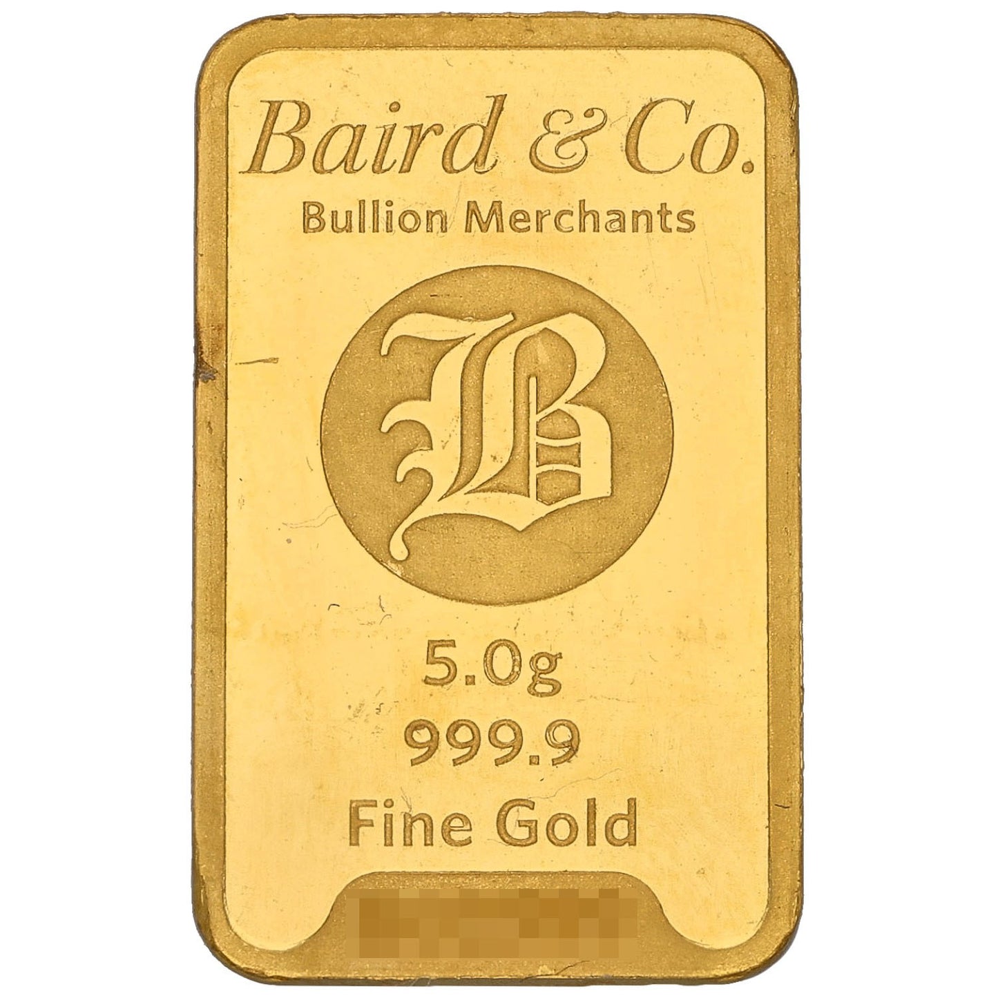 24ct 5g Gold Bar