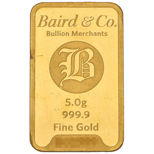 24ct 5g Gold Bar
