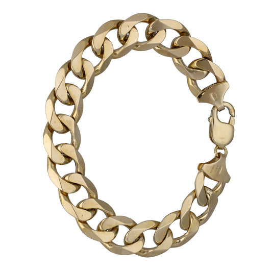 9ct Gold Curb Bracelet
