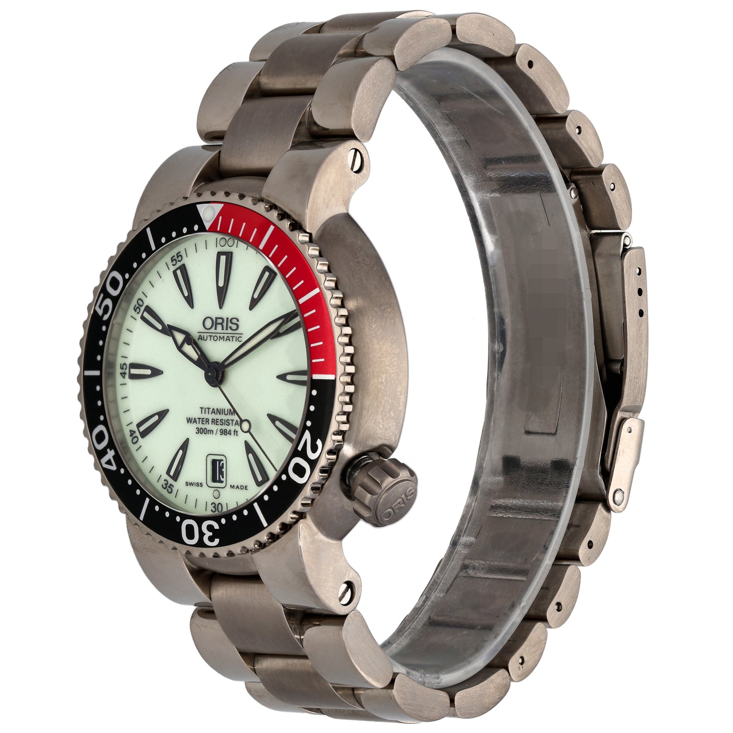 Oris Divers Titan Date 7562P 44mm Titanium Watch