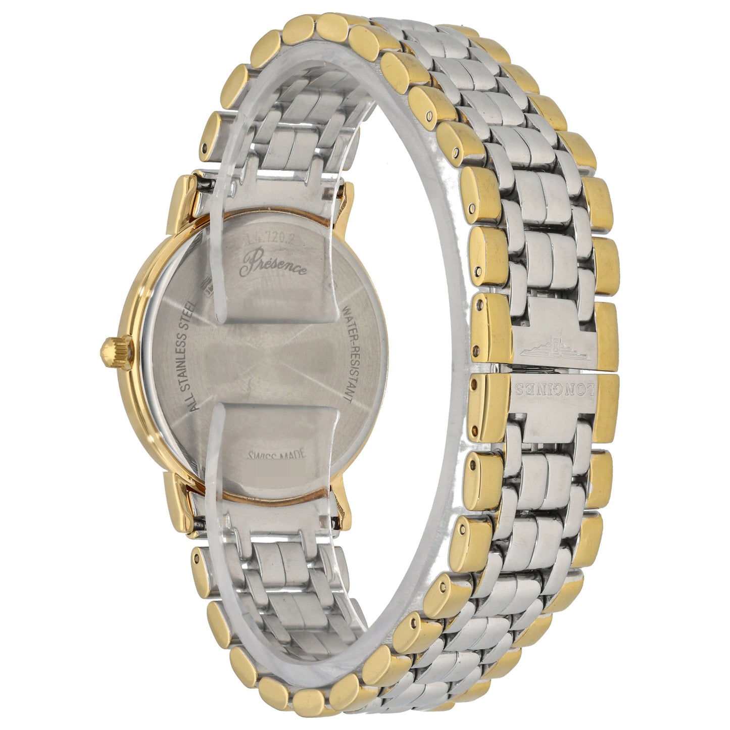 Longines Presence L4.720.2 33mm Gold Plated Watch