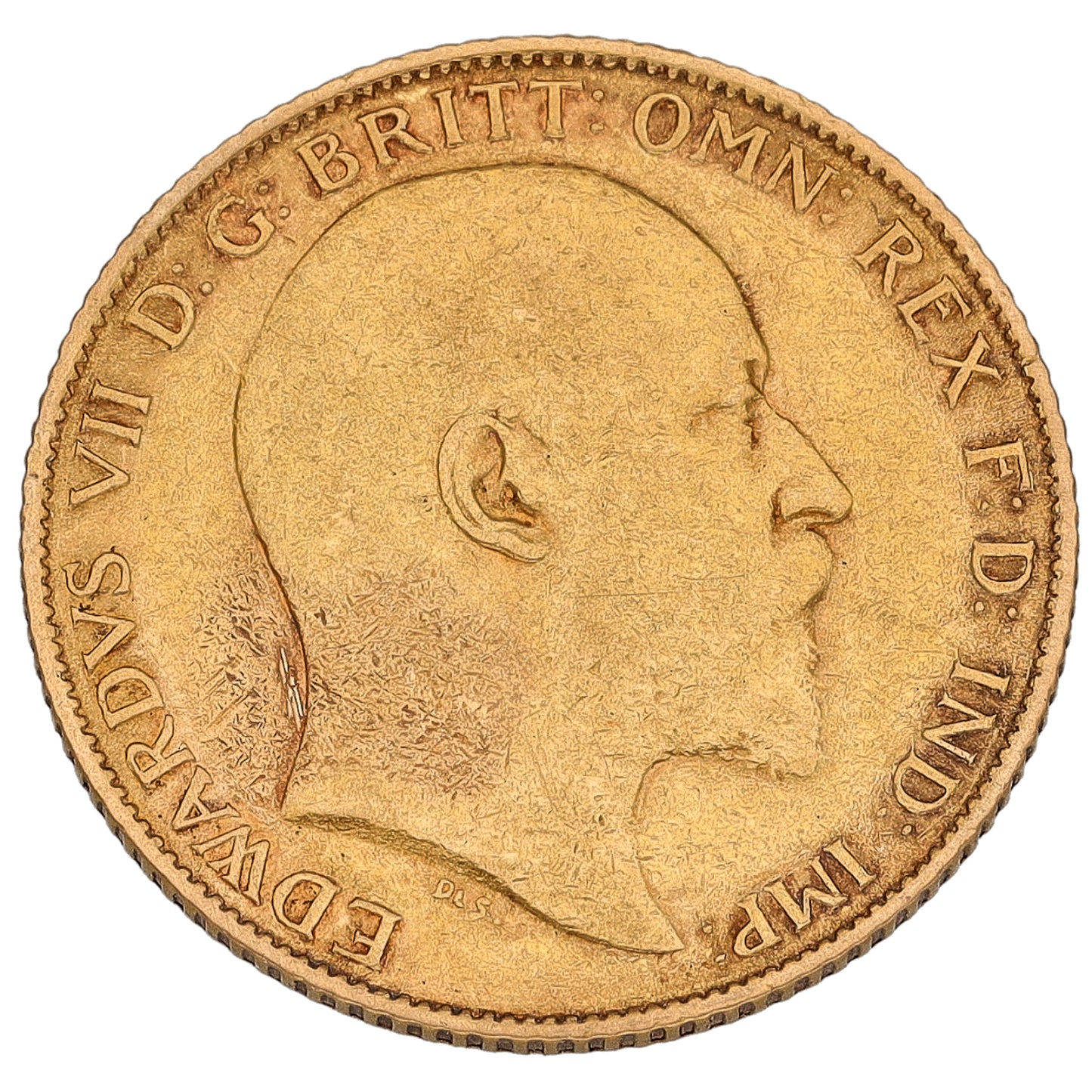 22ct Gold King Edward VII Half Sovereign Coin 1903