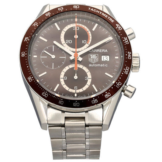 Tag Heuer Carrera CV2013-3 41mm Stainless Steel Watch